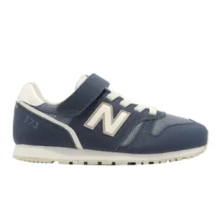 New Balance 休閒鞋 373 寬楦 童鞋 中童 大童 藍 白 麂皮 魔鬼氈 復古 紐巴倫 運動鞋 NB YV373TC2W