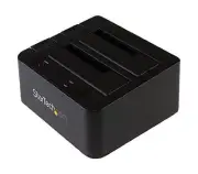 StarTech.com Dual-Bay USB 3.1 to SATA Hard Drive Docking Station, USB 3.1 (10...