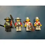 ®️樂高 LEGO®︎ ⚠️二手 7948 單售人偶 含武器 騎士 士兵 獅國 綠龍國 CASTLE 城堡   二手