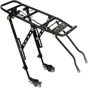 Lljsszr Bicycle Rear Rack, Bike Rear Rack, Riding Carrier, Lightweight Luggage Rack