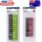 24 Pack Carbon Zinc Batteries AA / AAA Battery Super Long Life Batteries Bulk*