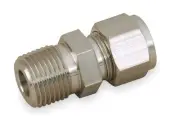 Parker 12Msc12n-316 3/4" A-Lok X Mnpt 316 Ss Male Connector