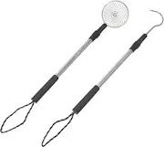 SUPVOX 1Set Beach Sifter Tool with Hook and Reusable Sand Filter Kit for Easy Shell Collecting and Beach Cleaning for Outdoor Fun and Rock Hunting