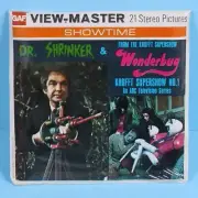 Vintage View-Master Dr Shrinker and Wonderbug Reels
