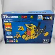 Picasso Tiles Solar Robot Science Building Kit STEM 12 in 1 Toy