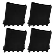 4Pcs Step Ladder Feet Covers Non-Slip Ladder Feet Rubber Pad Versatile Furniture