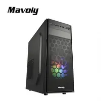 在飛比找momo購物網優惠-【Mavoly 松聖】甘蔗 ATX 電腦機殼