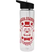 Bioworld • Five Nights at Freddy’s • FREDDY FAZBEAR • Clear 24 oz. Water Bottle
