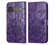 Shock-absorb Protection Case for Google Pixel 6 Pro - Dark Purple