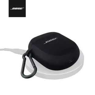 BOSE QuietComfort Ultra消噪耳塞 耳機無線充電保護套 (通用II/Ultra) 黑色