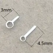 Silver 2 Hands Watch Hands for ETA 901.001 Quartz Watch Movement