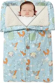 Stroller Bunting Bag - Outdoor Sleeping Bag - Cozy Travel Stroller Bag, Winter-Proof Stroller Sleep Sack Comfy for Cold Winter Weather