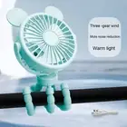 Night Use Stroller Fan Usb Rechargeable Portable with Flexible Tripod Battery