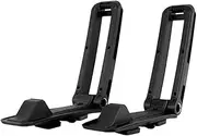 KUAT Class 4 V2 Folding J-Style Kayak Hauling Rack | Durable Rubber-Protected Universal Car SUV Rooftop Crossbar Mounted Boat Transportation System - Black