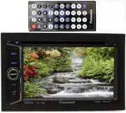 Farenheit TI-623B 2 Din In-Dash 6.2" Car Monitor DVD/SD/USB Bluetooth Receiver