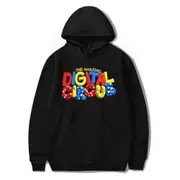 The Amazing Digital Circus Merch Printed Sweatshirt Hoodie The Amazing Digital Circus Black A M