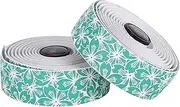 Bike Handlebar Tape - Handlebar Tape for Road Bike | Cherry Pattern Padded Anti-Slip Wrap Accessories for Cycling Steering Hockey Pole Rowing