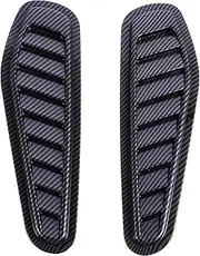 PENIKOKO 2Pcs Style Car Bonnet Hood Air Vent Cover Stickers Easy Installation Flow Decoration for Enhanced Vehicle Aesthetics