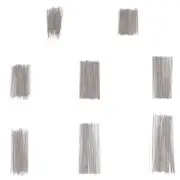 100Pcs Metal Beading Threading Needle For Beads Jewelry Bracelet String 3.2-12cm