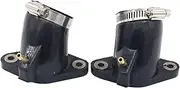 MOTOKU Pack of 2 Carb Carburetor Intake Manifold Joint Boot for Yamaha XVS650 VStar Custom XVS650A V-Star Classic XVS650AT Silverado