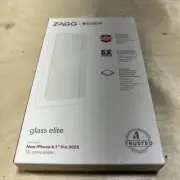 ✨️ ZAGG Glass Elite Screen Protector for IPhone 13 Pro/ iPhone 14 Pro 6.1" Pro