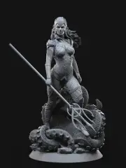 Fichier STL - QUEEN MERA - Digital 3D Print File - DC COMICS
