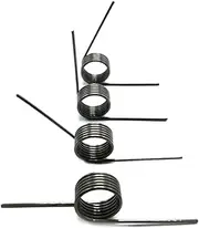 V-Spring,Torsion Spring,2pcs V-Spring Torsion Small Torsion Spring 180/120/90/60 Degree Torsion Spring Wire Diameter 1.5mm, 2 Pieces (Color : Outer Diameter 10mm 60 Degrees 6 Laps)