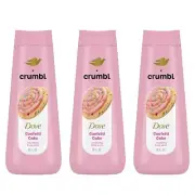 3 Dove X Crumbl Body Wash Confetti Cake NEW 20oz Crumble