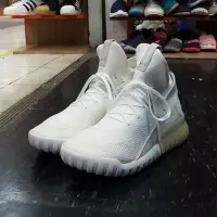 在飛比找Yahoo!奇摩拍賣優惠-adidas TUBULAR PK 白色 全白 奶油底 襪套