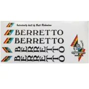 Berretto decals for vintage bicycle retro restoration One set only per sale
