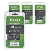 Chainsaw Chain 20 Inch .063 3/8 72DL for Stihl 039 036 038 041 064 032 4 Pack