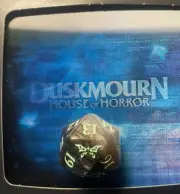 MTG Duskmourn OVERSIZED Glow in the Dark Spindown D20 Dice From Nightmare Bundle