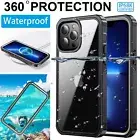 Waterproof Full-body Rugged Case with Built-in Screen Protector For iPhone 12 13