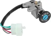 Ignition Switch for 50cc 139QMB 80CC for KYMCO 50 GY6 60CC GY6 50 Moped Scooter Spare Parts Motorcycle 5 Wire Ignition Switch Lock Set Motorcycle Ignition Switch Lock