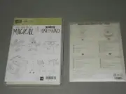 Stampin' Up MAGICAL DAY clear mount set of 12 & MAGICAL MATES Framelits Dies NEW