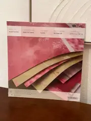Creative Memories Perfect Fit Paper Blush Blooms 16 Sheets Double Sided