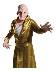Rubies Supreme Leader Snoke Deluxe Adults Dress Up Costume in Gold