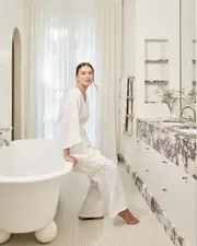 Robe Set in White