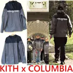 BLACK極新FF ONLY KITH  X COLUMBIA台灣唯一VOLUNTEER EARTH DAY防水風衣外套