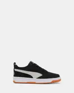 Rebound V6 Lo Mid 90s Jnr Black/Grey