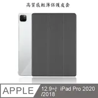 在飛比找PChome24h購物優惠-【LS91A輕薄款】蠶絲紋12.9吋 iPad Pro平板保