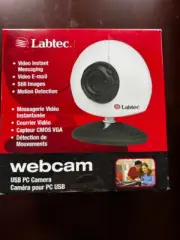 NEW and SEALED: Labtec USB PC Camera - Vintage Retro Round Webcam