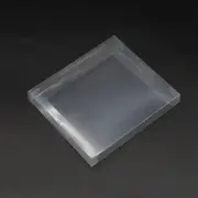 10PC Protectors Crystal Clear Cases Sleeves For NES Cartridge Nintendo Carts Box