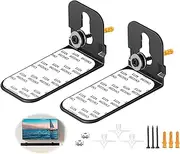 Speaker Wall Mount, Universal Soundbar Wall Mount, Soundbars with a Width of 3.5 Inches (8.8 cm), TV Speaker for Bose/Sound/Bar/Smart/JBL/LG/Sony/Sonos/Samsung, up to Max. 15 kg