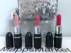 MAC Snow Ball Mini Lipstick Kit PINK ~ Tease Maker, Lovebuddy & Dangerously Red