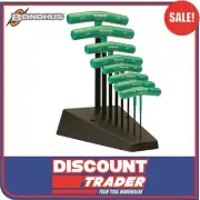 Bondhus T-Handle TORX Key Set 8 Piece with Stand - Made in USA - 33034