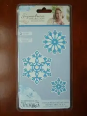 Metal Die Cuts Snowflakes of Joy Signature Collections Sara Davies Card Making