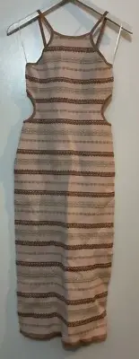 Alice McCall BLACK MAGIC MIDI Dress SZ 8 BLUSH BNWT (D53