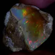 Enchant Ethiopian 27.10 Ct "Play-Of-Color" Fire Opal Raw/Rough Specimen Gemstone