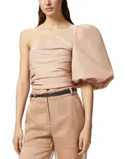 Pinko Magnanina Taffeta Top